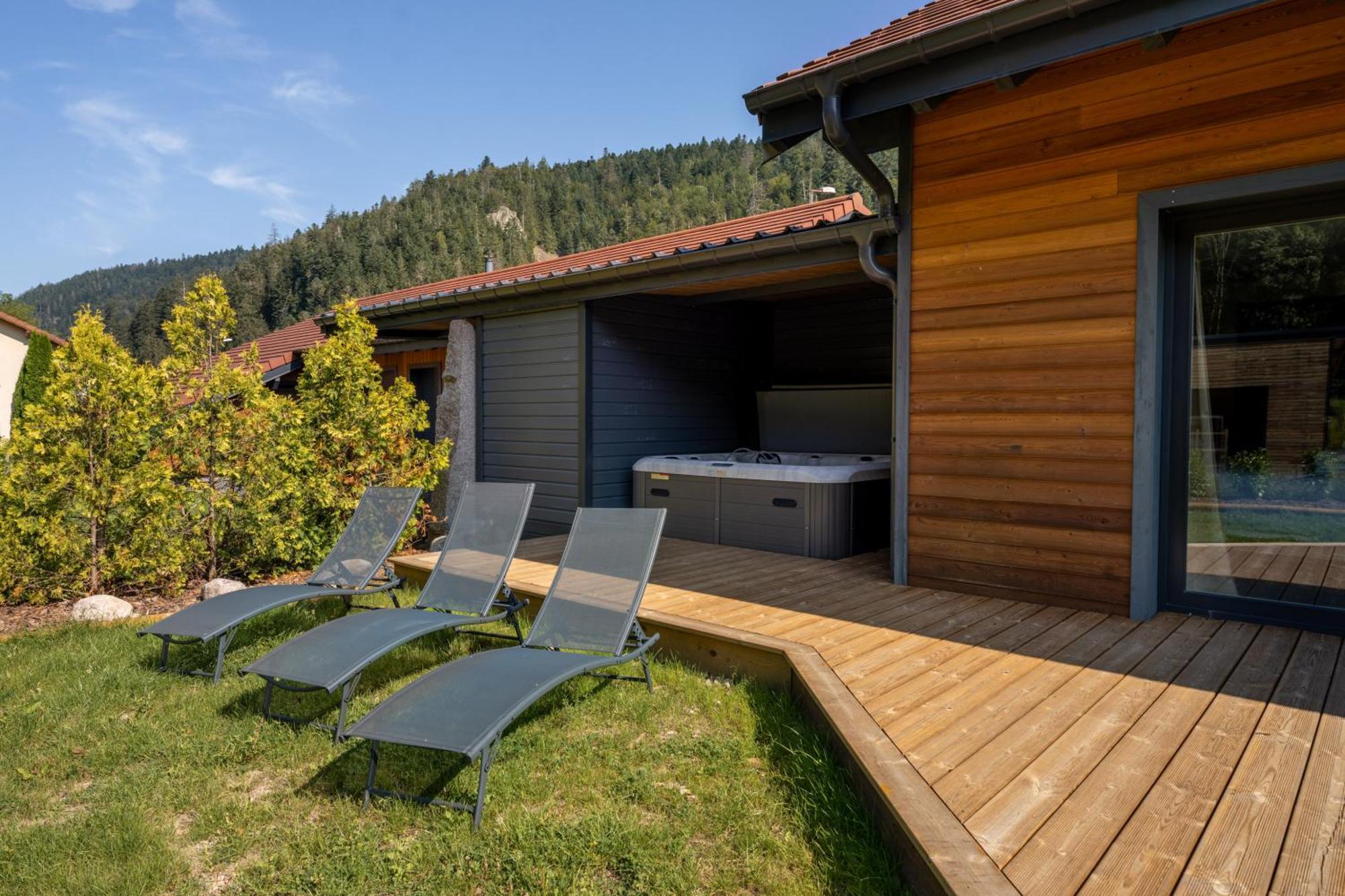 Chalet Nemesia Avec Spa A جوراردُميه المظهر الخارجي الصورة