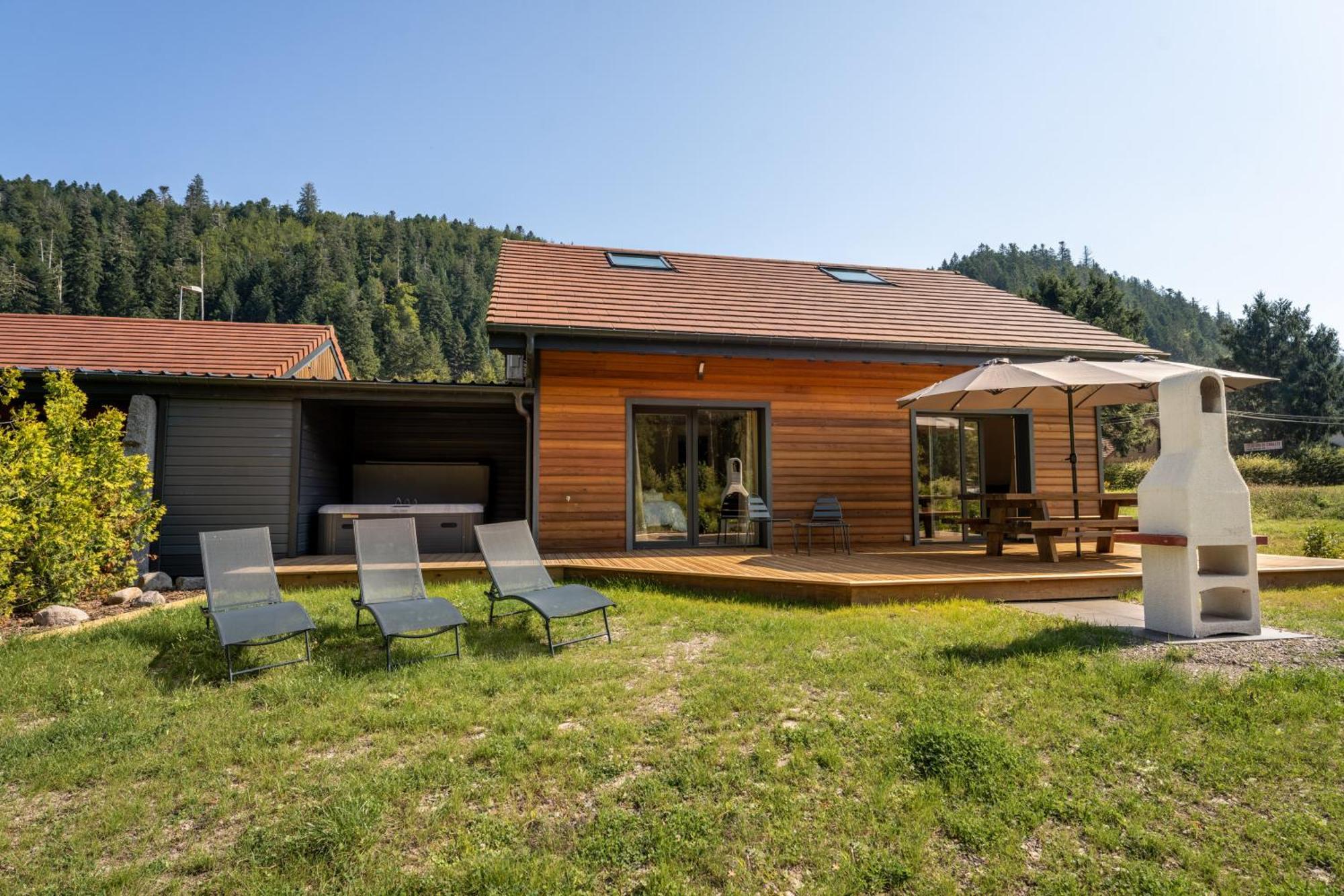 Chalet Nemesia Avec Spa A جوراردُميه المظهر الخارجي الصورة