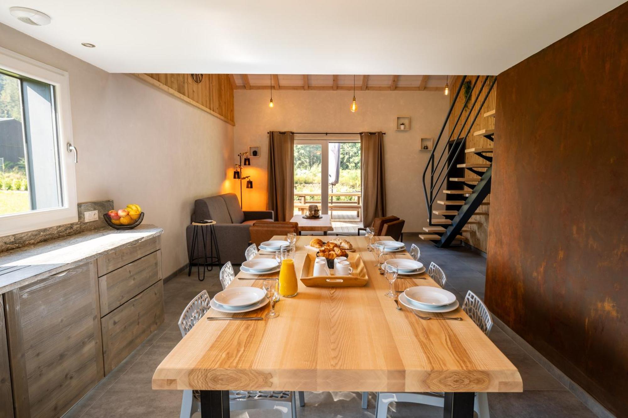 Chalet Nemesia Avec Spa A جوراردُميه المظهر الخارجي الصورة